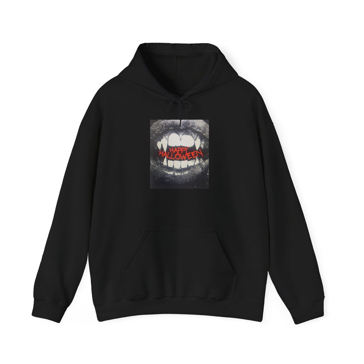 Vampire Fangs Halloween Graphic Hoodie