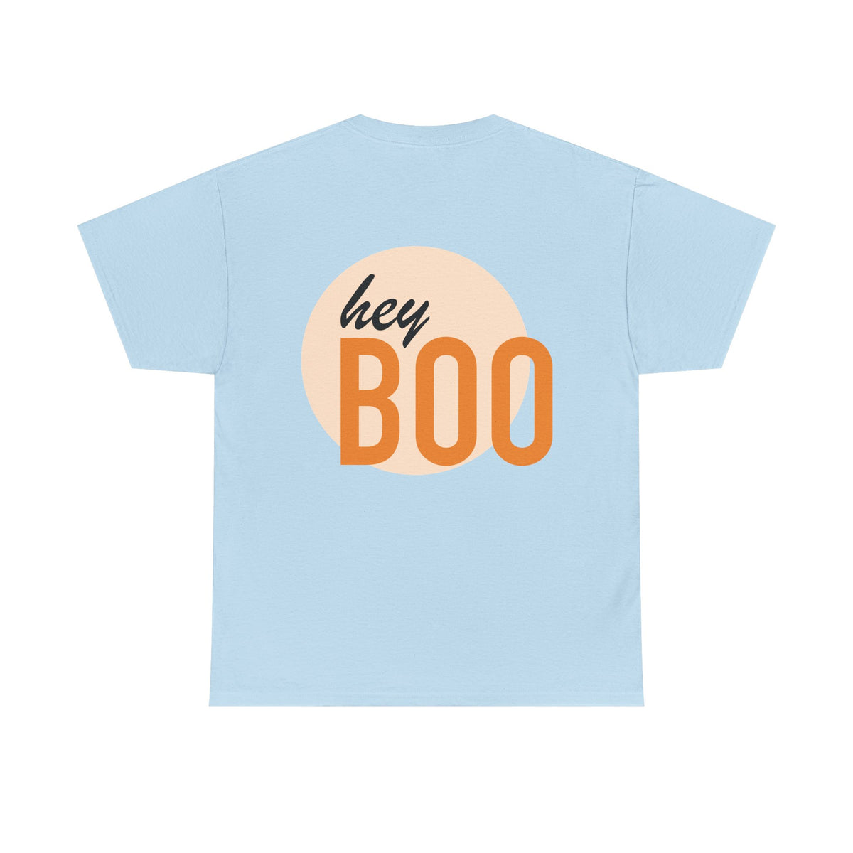 Halloween Skull Tee — “I Fucking Love Halloween!!” Front + Hey Boo Back