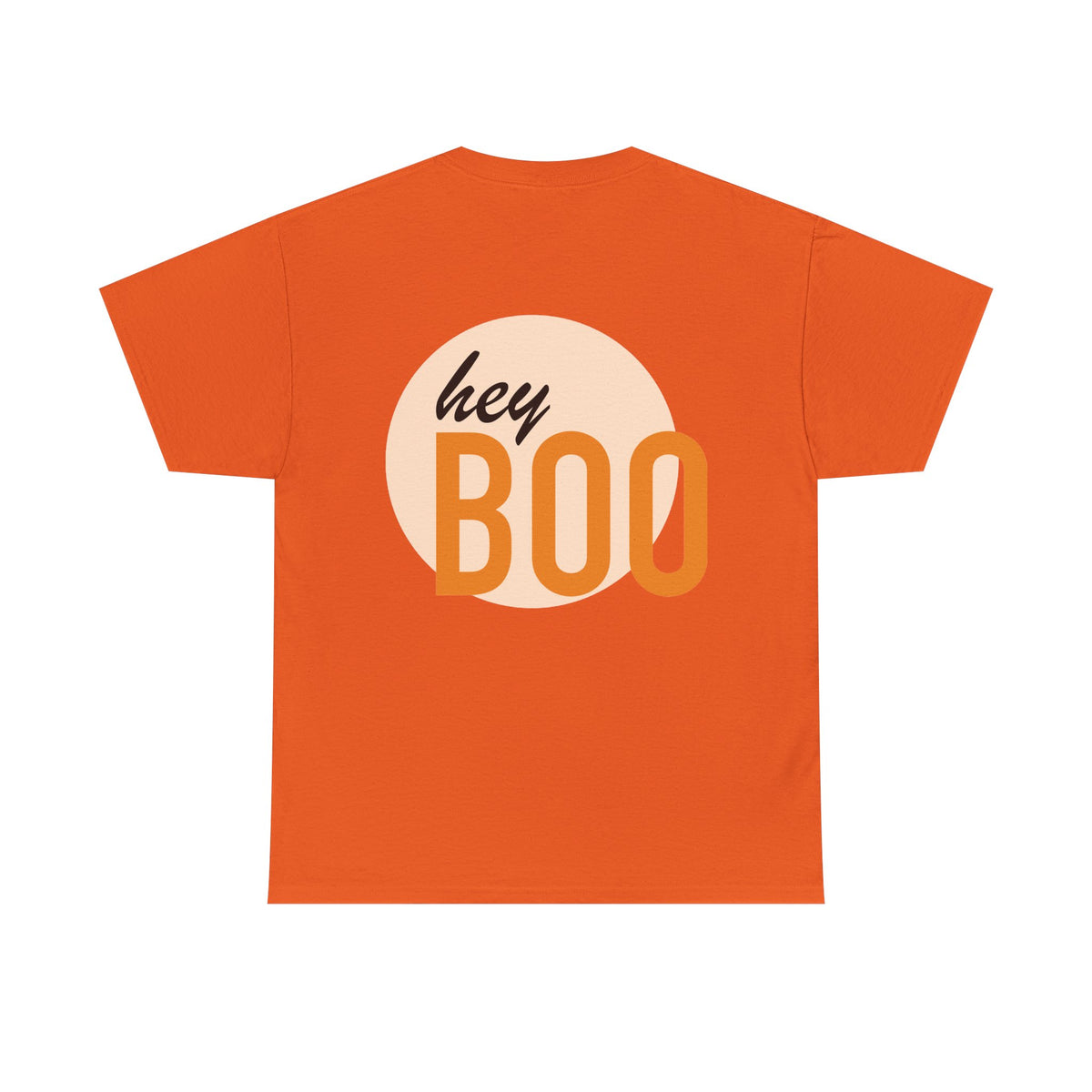 Halloween Skull Tee — “I Fucking Love Halloween!!” Front + Hey Boo Back