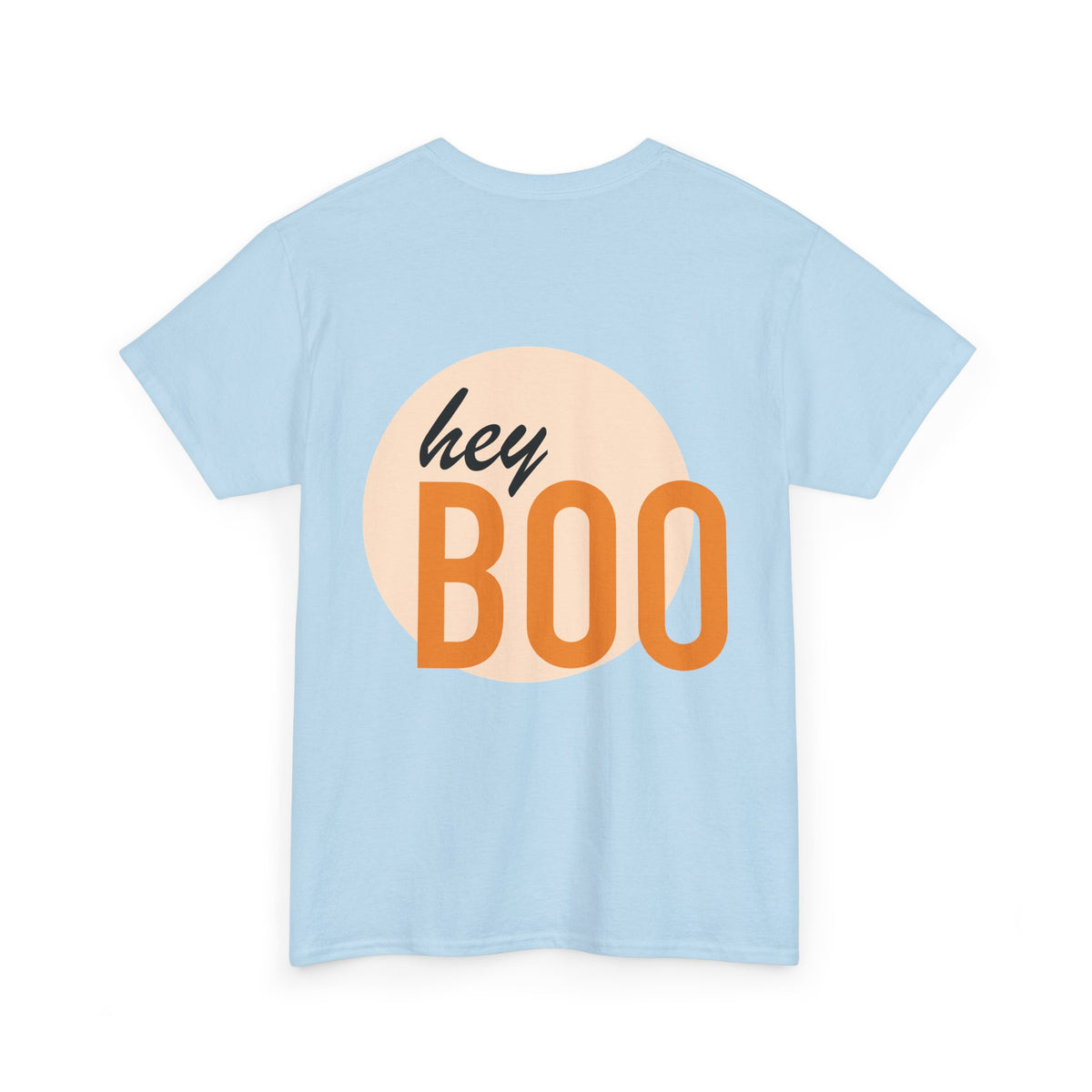 Halloween Skull Tee — “I Fucking Love Halloween!!” Front + Hey Boo Back