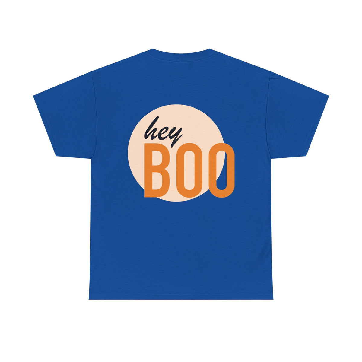 Halloween Skull Tee — “I Fucking Love Halloween!!” Front + Hey Boo Back