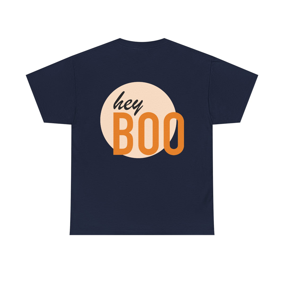 Halloween Skull Tee — “I Fucking Love Halloween!!” Front + Hey Boo Back
