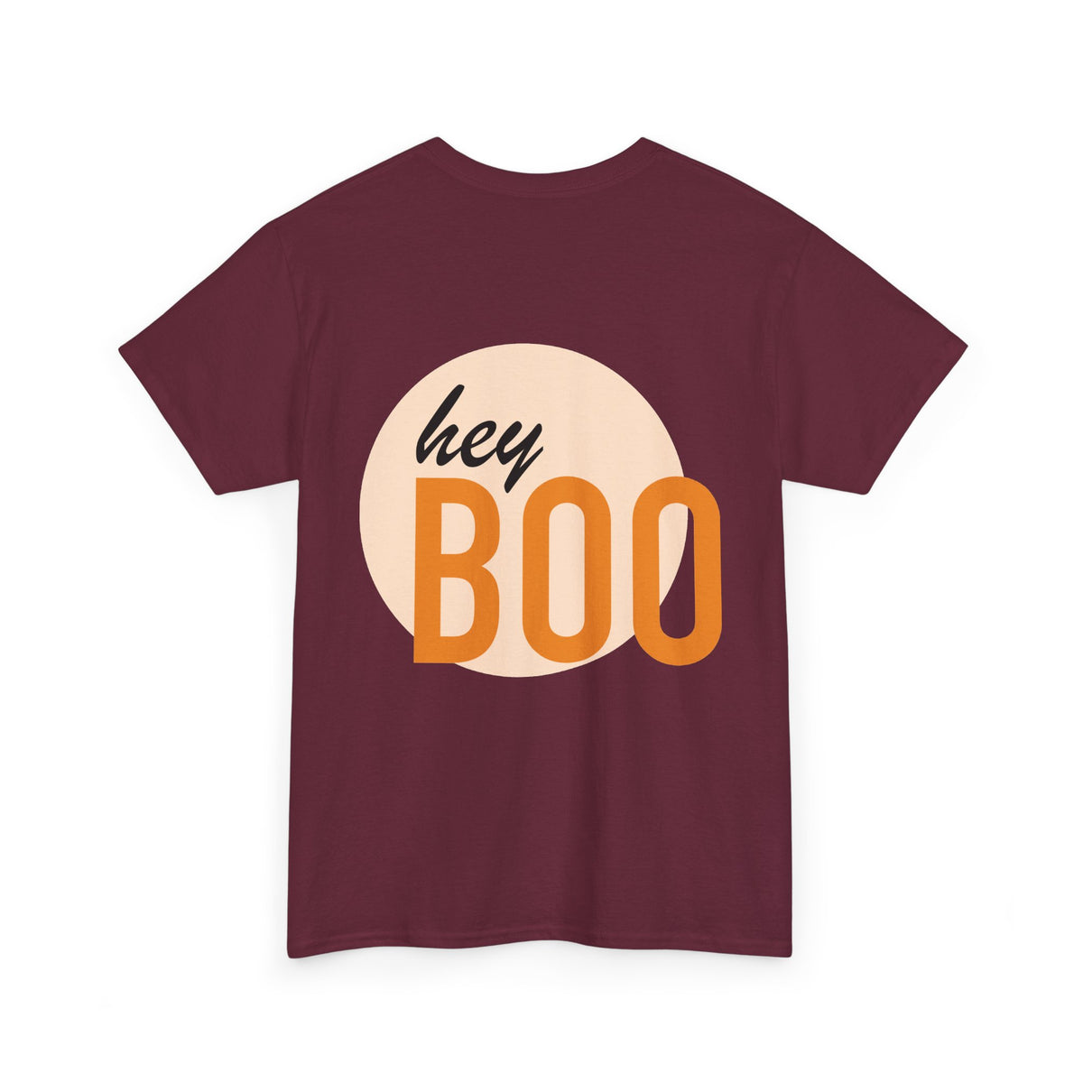 Halloween Skull Tee — “I Fucking Love Halloween!!” Front + Hey Boo Back