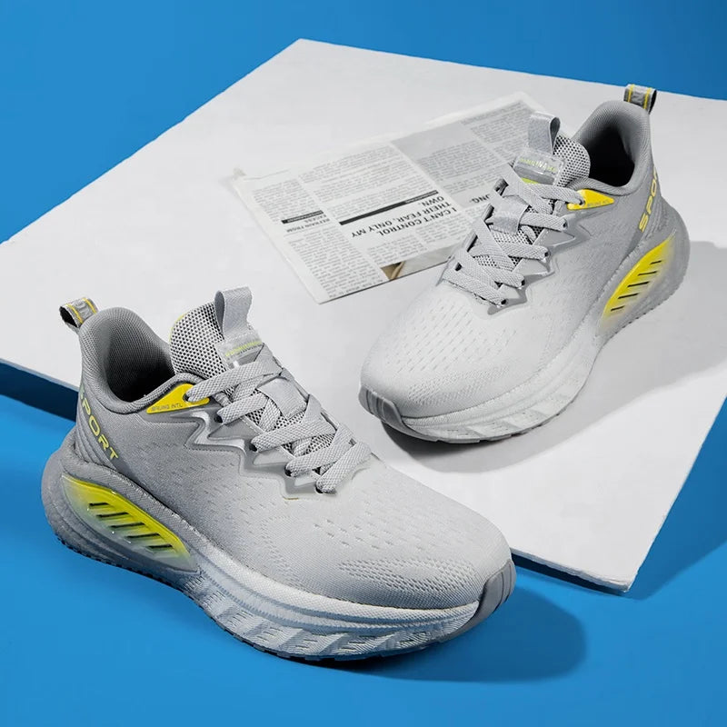 2023  Customized Factory Hot Selling High Quality Casual Running Men Shoes Breathable Sporty Sneakers