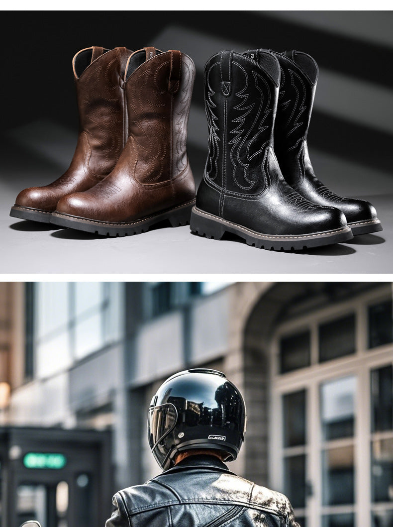 Western-Inspired Cowboy Boots