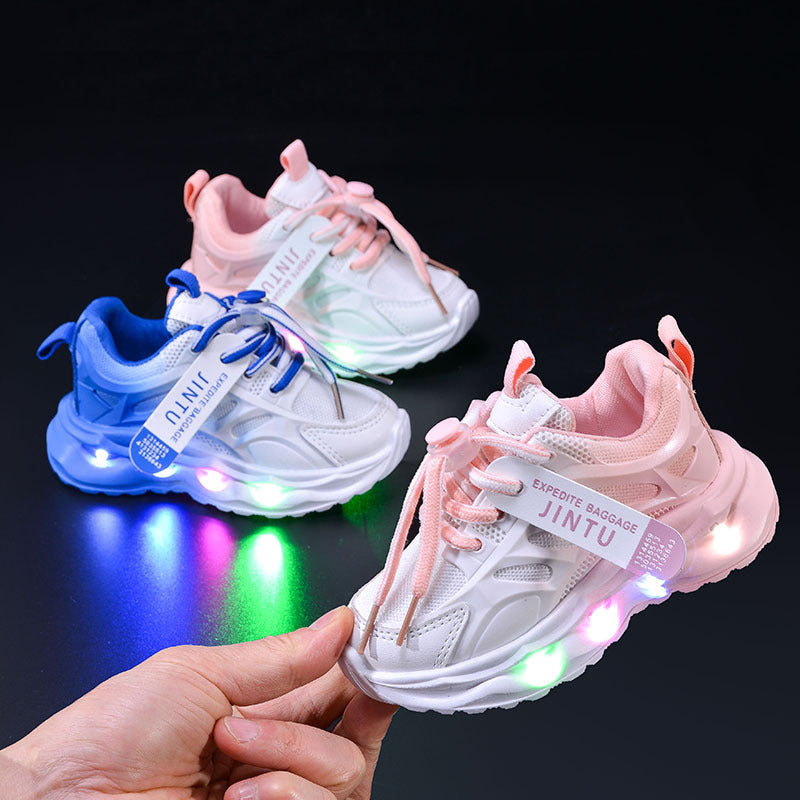 Kids’ LED Light-Up Gradient Shoes