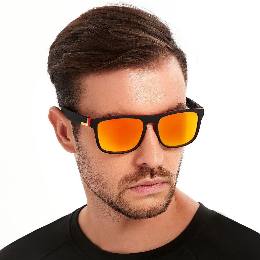 Vintage Square-Frame Sunglasses
