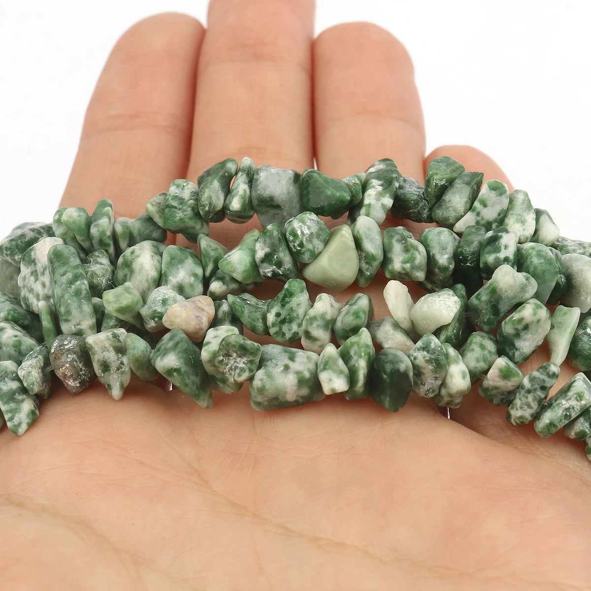 Natural Gemstone Chip Beads, 16-Inch Strands for DIY Jewelry