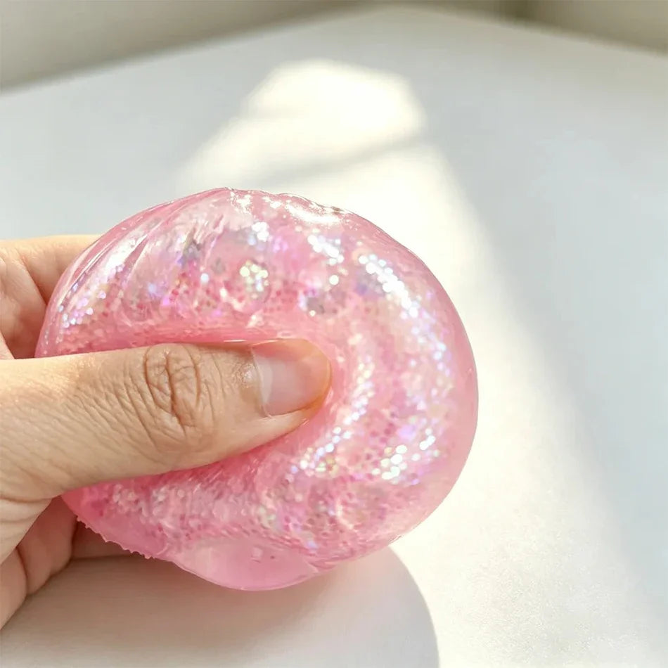 Glitter Dumpling Squishy with Box