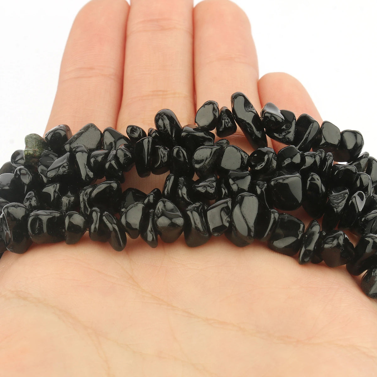 Natural Gemstone Chip Beads, 16-Inch Strands for DIY Jewelry