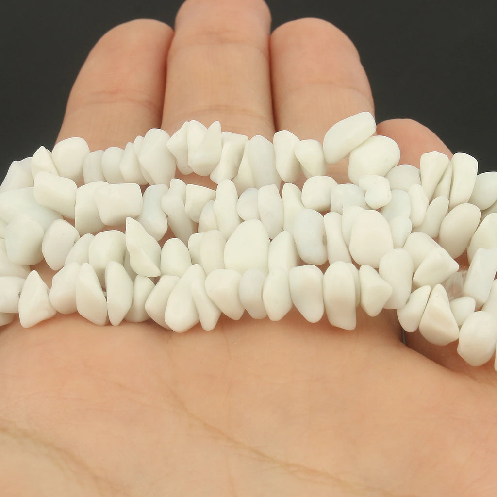 Natural Gemstone Chip Beads, 16-Inch Strands for DIY Jewelry