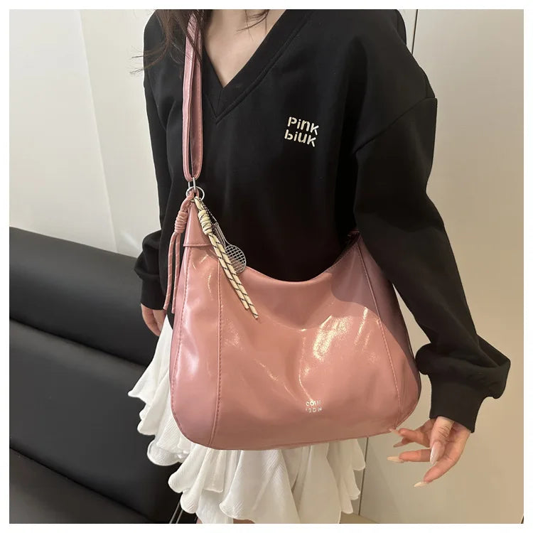 Women's Soft PU Shoulder & Crossbody Bag