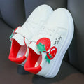 Girls' Casual Sneakers with Hook-and-Loop Closure