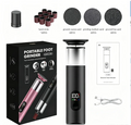 Rechargeable Electric Foot Callus Remover, 9-Level Pedicure Grinder