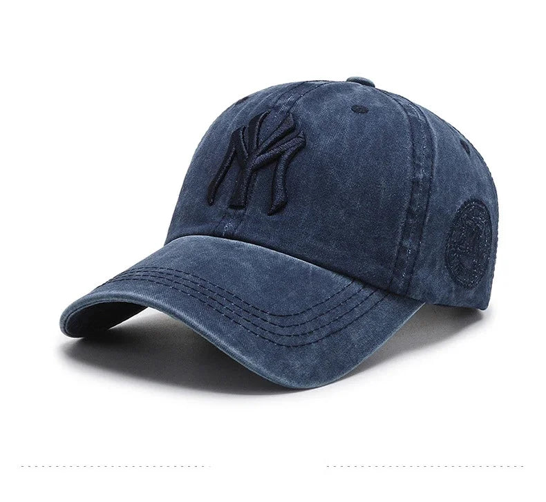 Letter Embroidered Cotton Baseball Cap