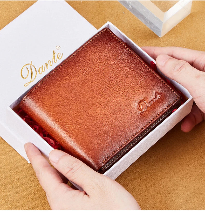 Dante Men's Genuine Leather RFID Wallet