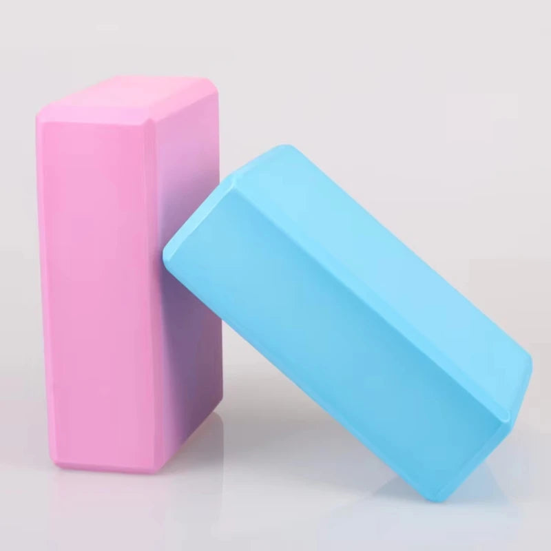 2/1pcs Yoga Building Blocks Cubes Pilates Bricks Reinforcement Mats Yoga Supplies Exercise Home Exercise Equipment Fitness Eva