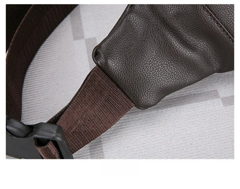 PU Leather Crossbody Sling Bag