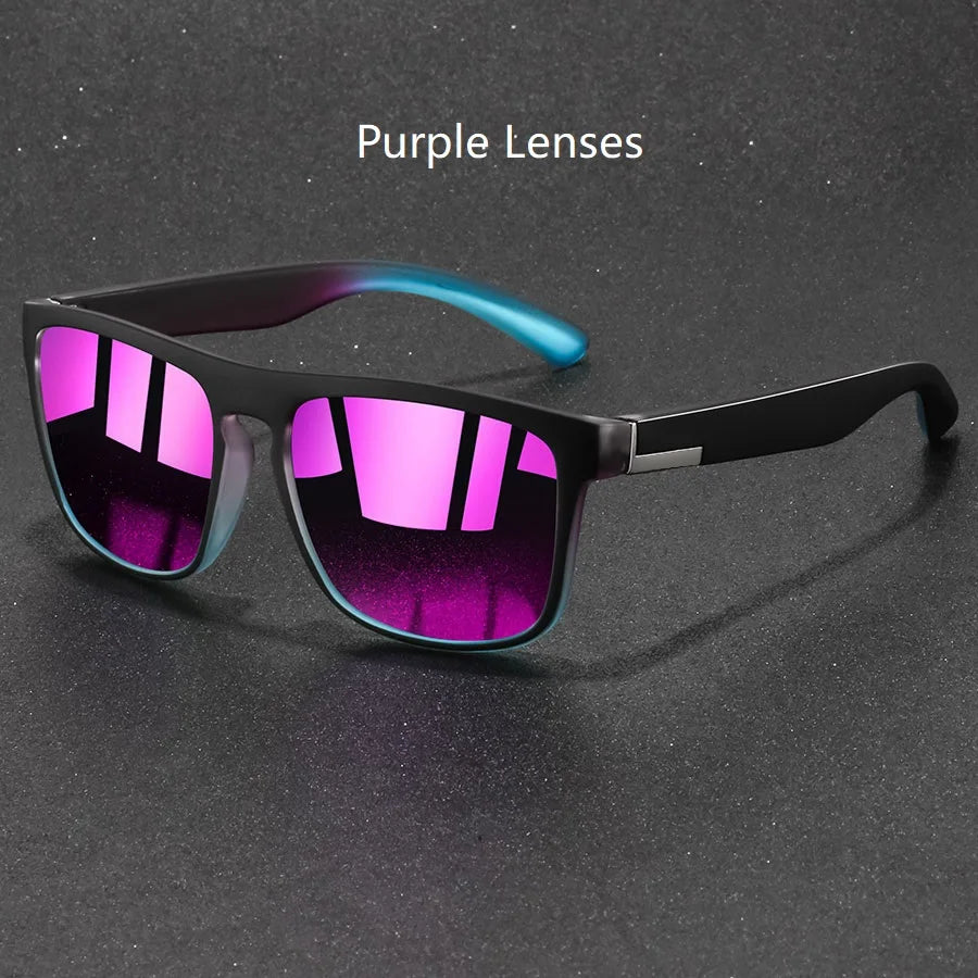 Vintage Square-Frame Sunglasses