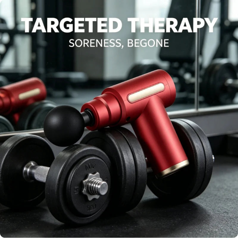 Portable Rechargeable Deep Tissue Massage Gun