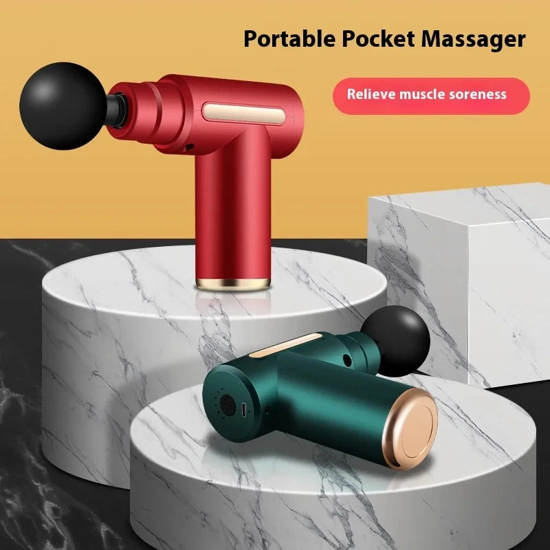 Portable Rechargeable Deep Tissue Massage Gun