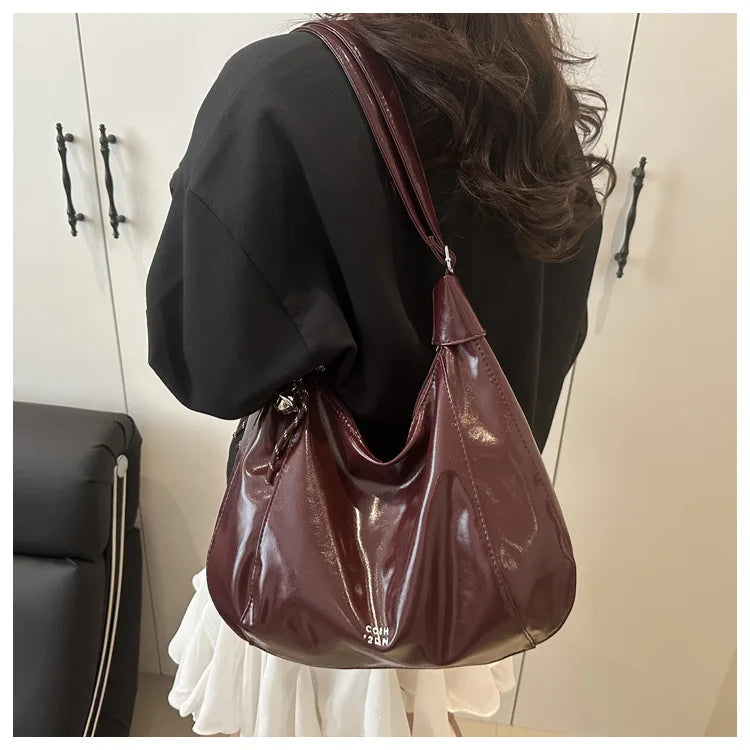 Women's Soft PU Shoulder & Crossbody Bag