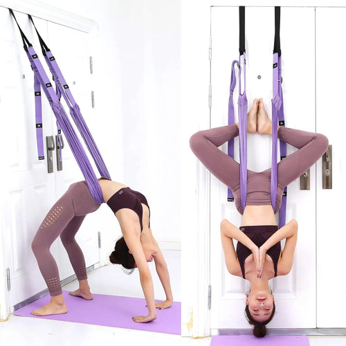 Adjustable Aerial Yoga Hammock Strap, 330 lb Capacity