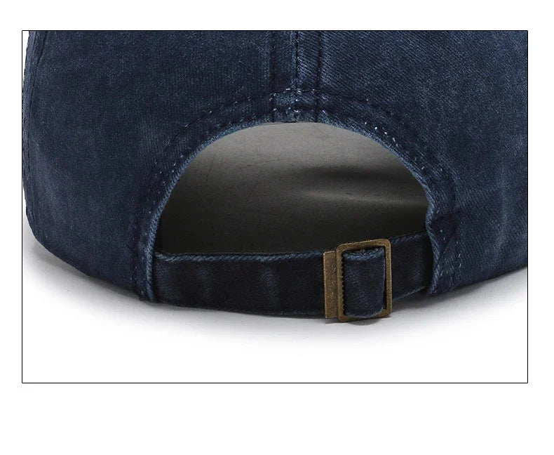 Letter Embroidered Cotton Baseball Cap