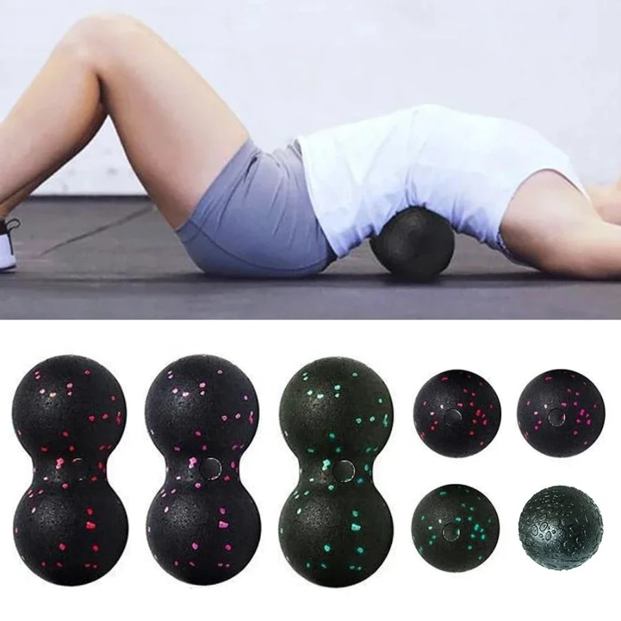 8cm EPP Dual-Node Peanut Massage Ball