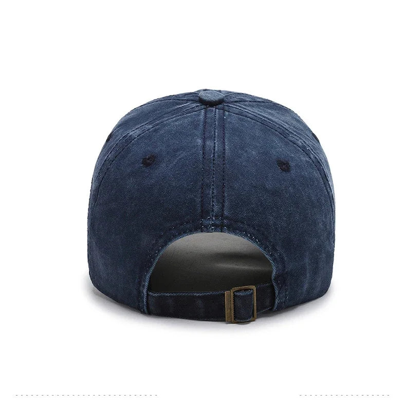 Letter Embroidered Cotton Baseball Cap