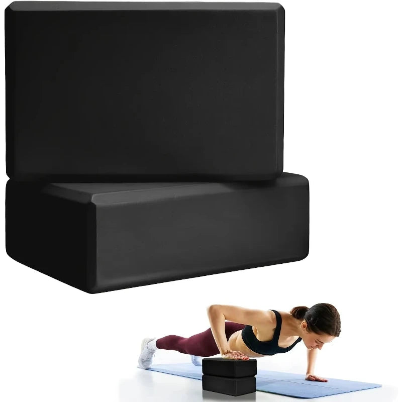 2/1pcs Yoga Building Blocks Cubes Pilates Bricks Reinforcement Mats Yoga Supplies Exercise Home Exercise Equipment Fitness Eva