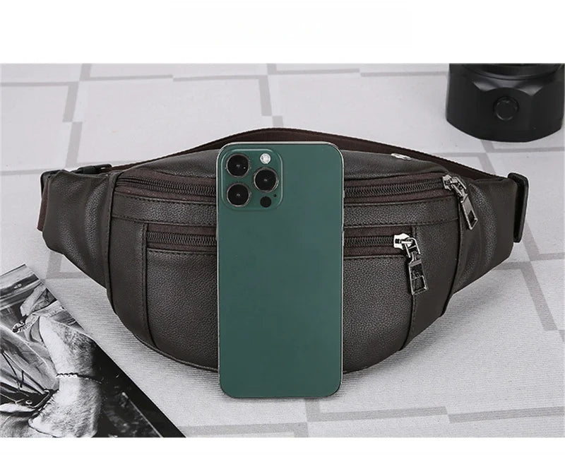 PU Leather Crossbody Sling Bag