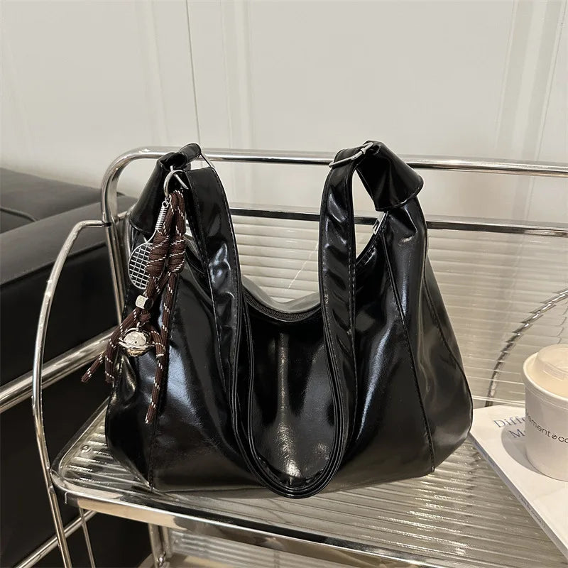 Women's Soft PU Shoulder & Crossbody Bag