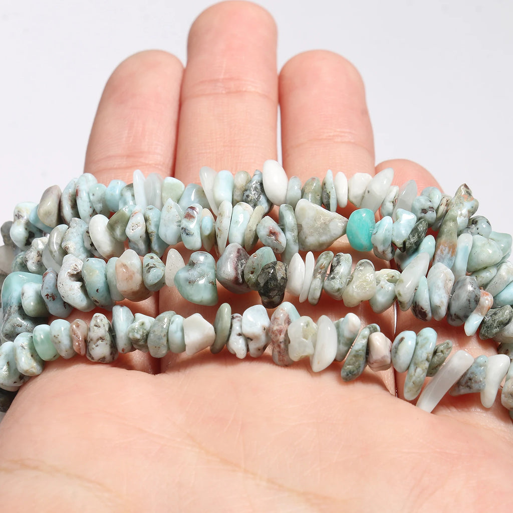 Natural Gemstone Chip Beads, 16-Inch Strands for DIY Jewelry