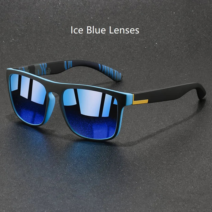 Vintage Square-Frame Sunglasses