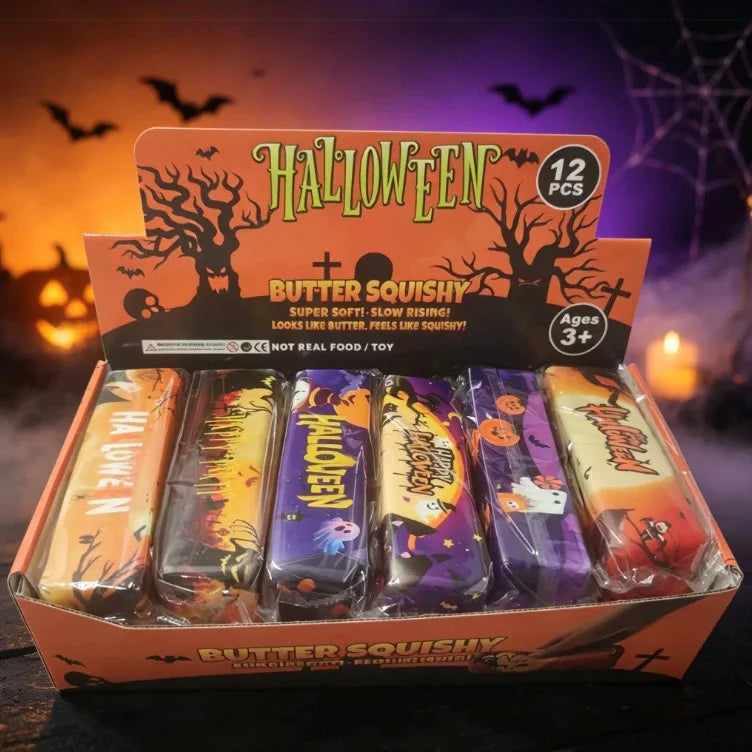 Halloween Squishy Butter Stick Stress Relief Toy