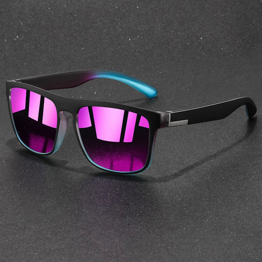 Vintage Square-Frame Sunglasses