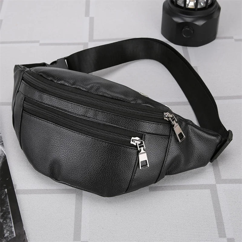 PU Leather Crossbody Sling Bag