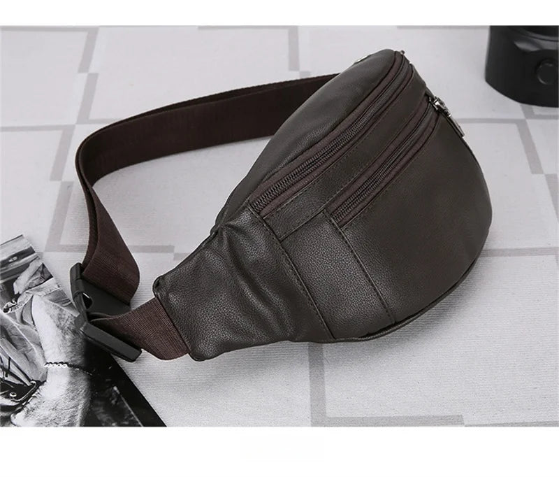 PU Leather Crossbody Sling Bag