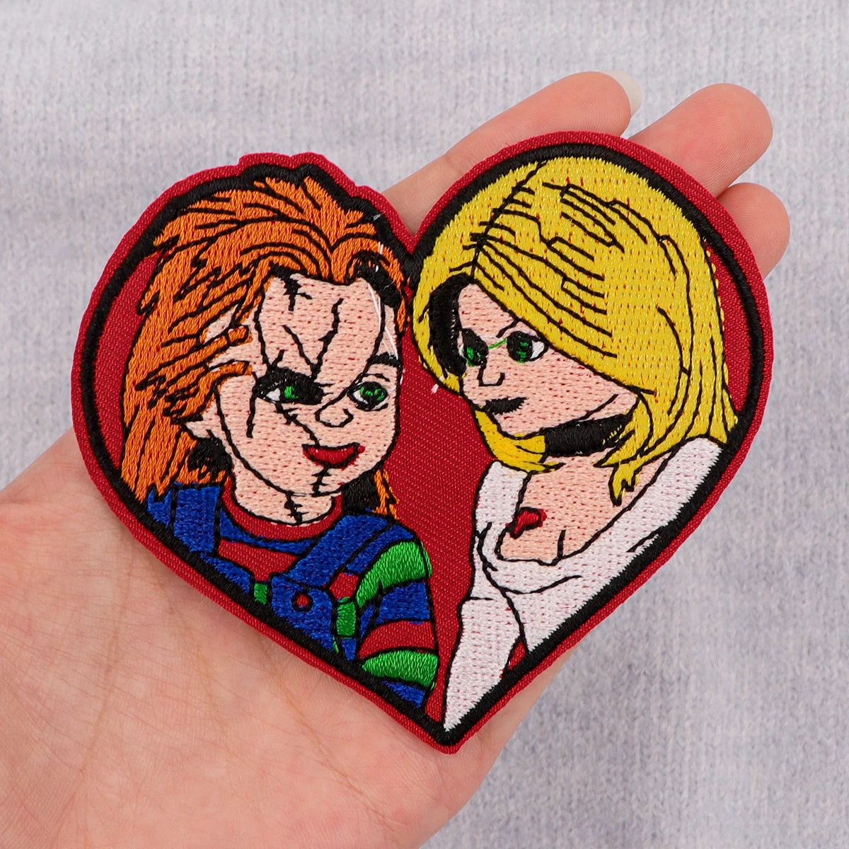 Horror & Anime Embroidered Iron-On Patch