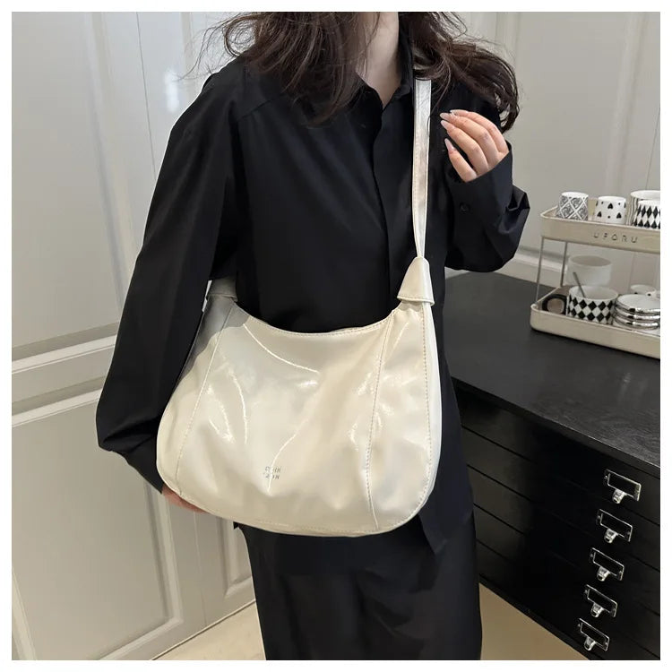 Women's Soft PU Shoulder & Crossbody Bag