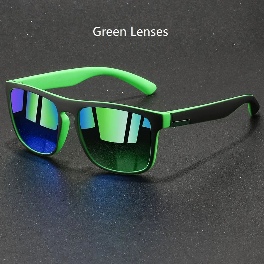 Vintage Square-Frame Sunglasses