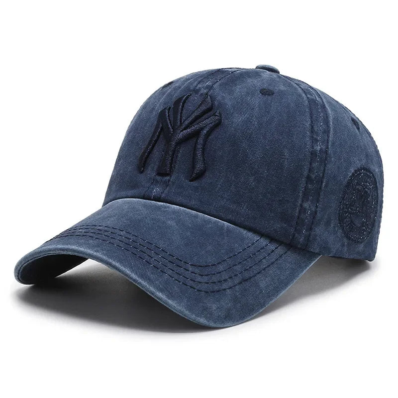 Letter Embroidered Cotton Baseball Cap