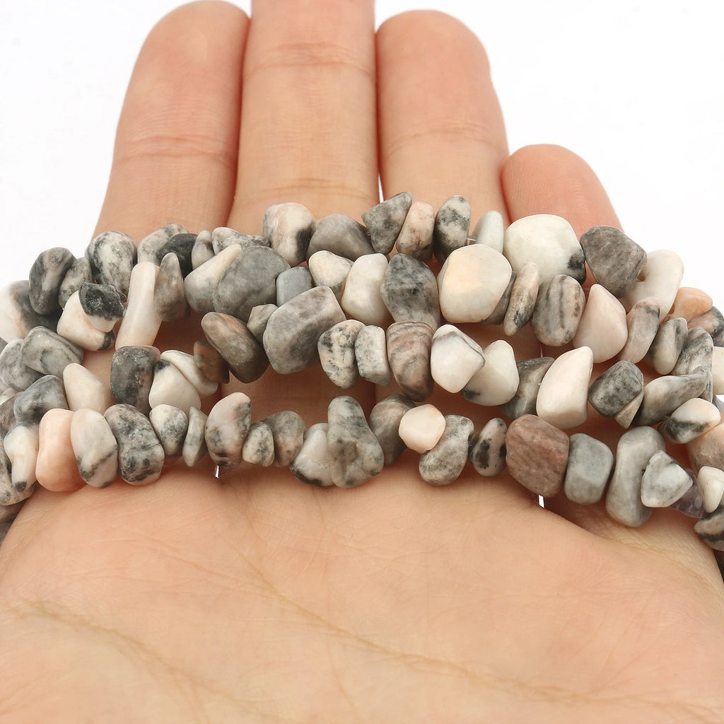 Natural Gemstone Chip Beads, 16-Inch Strands for DIY Jewelry