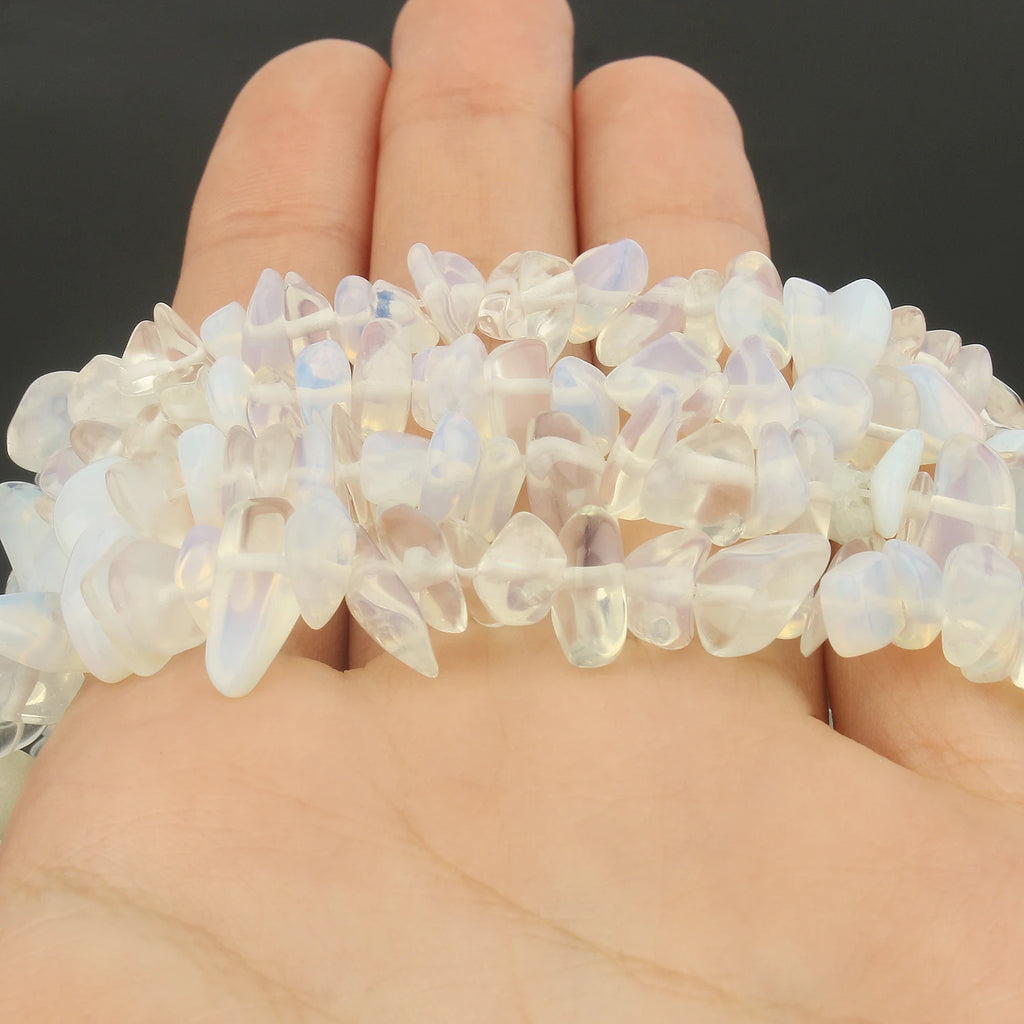Natural Gemstone Chip Beads, 16-Inch Strands for DIY Jewelry
