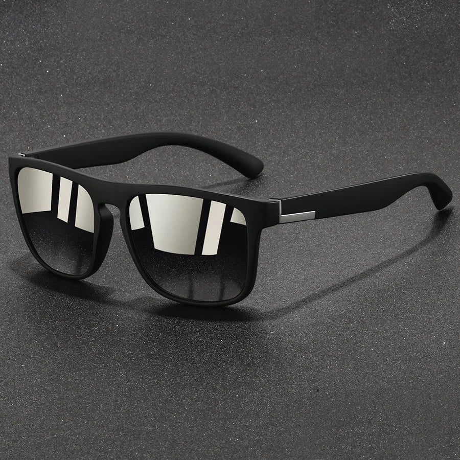 Vintage Square-Frame Sunglasses