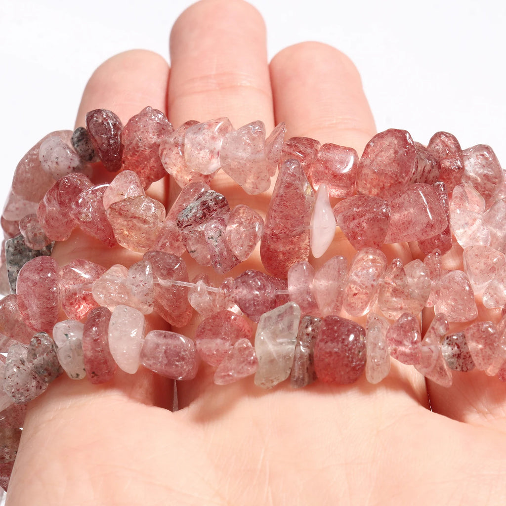 Natural Gemstone Chip Beads, 16-Inch Strands for DIY Jewelry