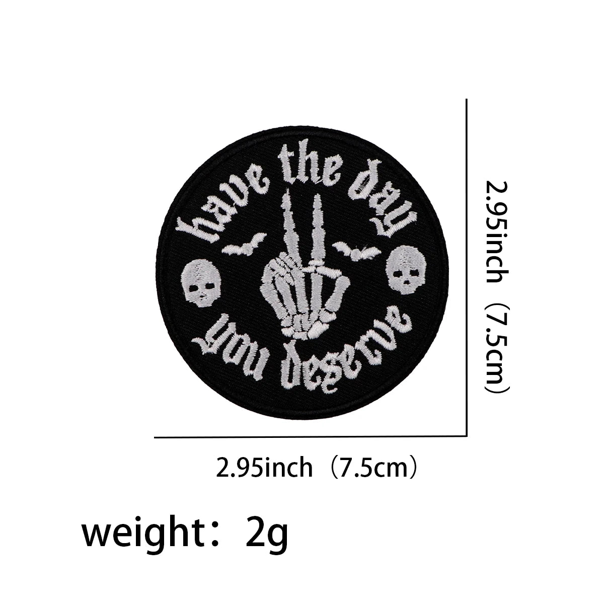 Horror & Anime Embroidered Iron-On Patch