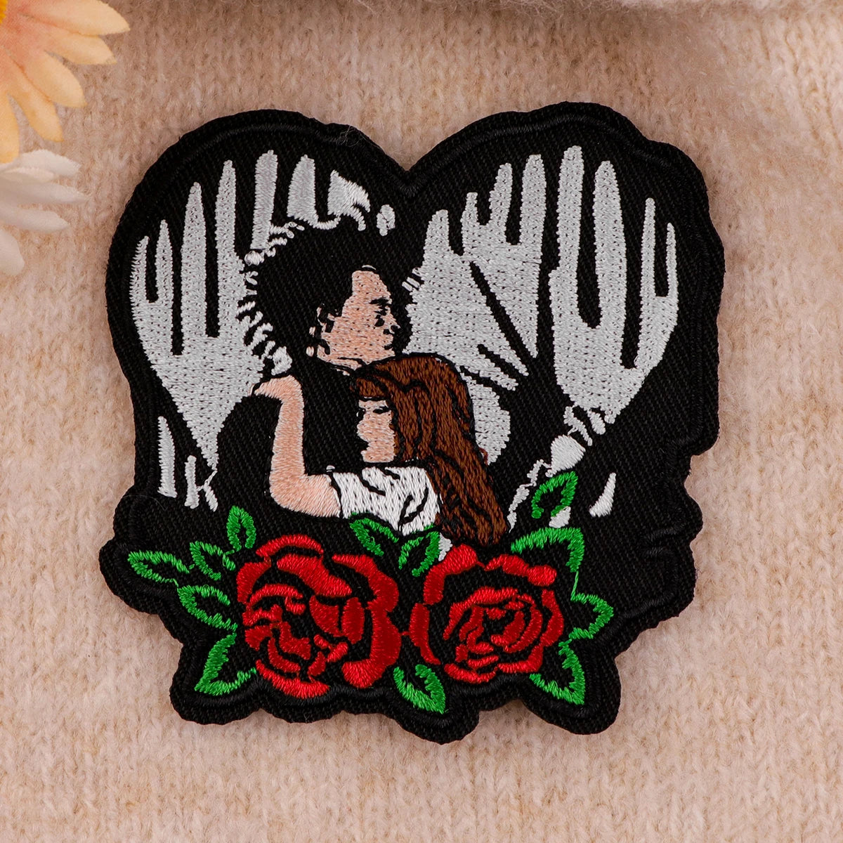 Horror & Anime Embroidered Iron-On Patch