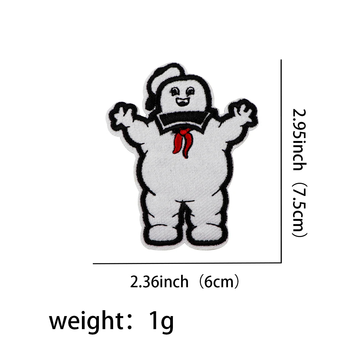 Horror & Anime Embroidered Iron-On Patch